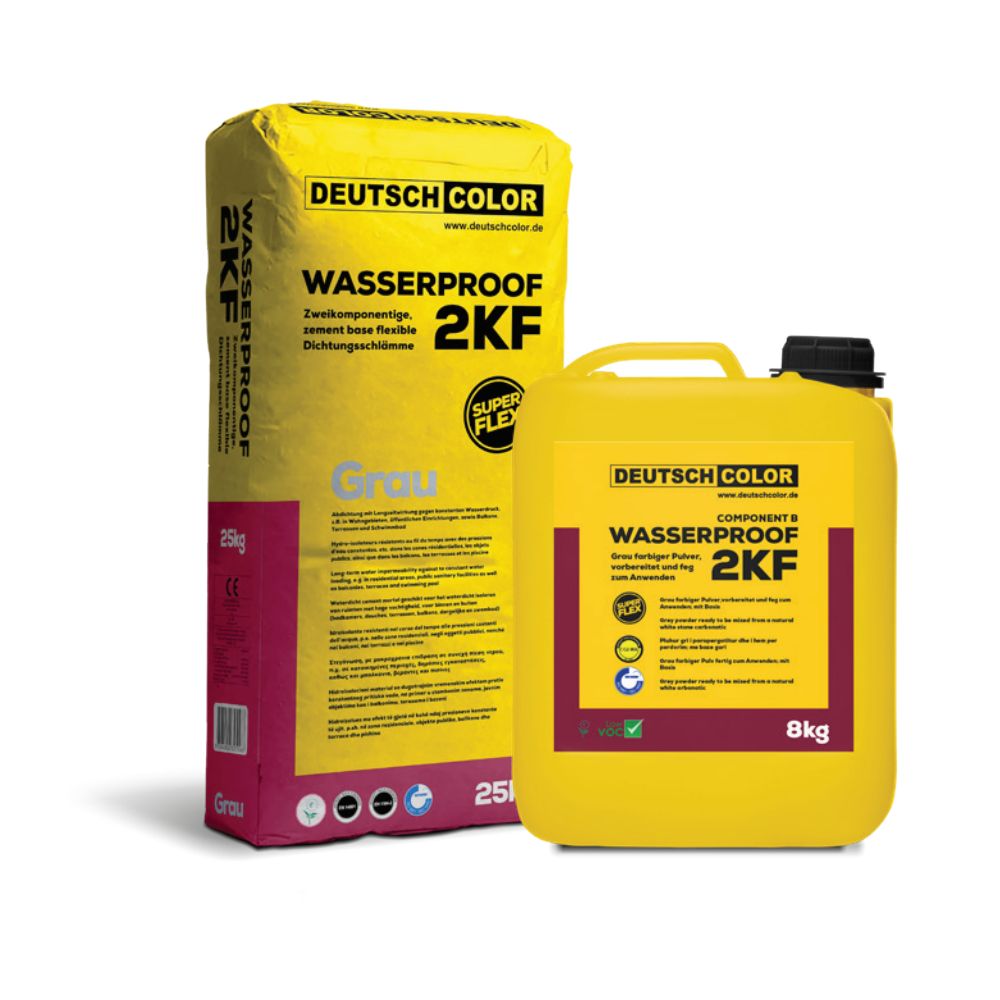 Wasserproof 2KF DeutschColor – étanchéité bicomposant