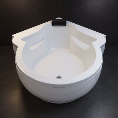 Elysée Bathtub 148 x 148 cm with Integrated Headrest