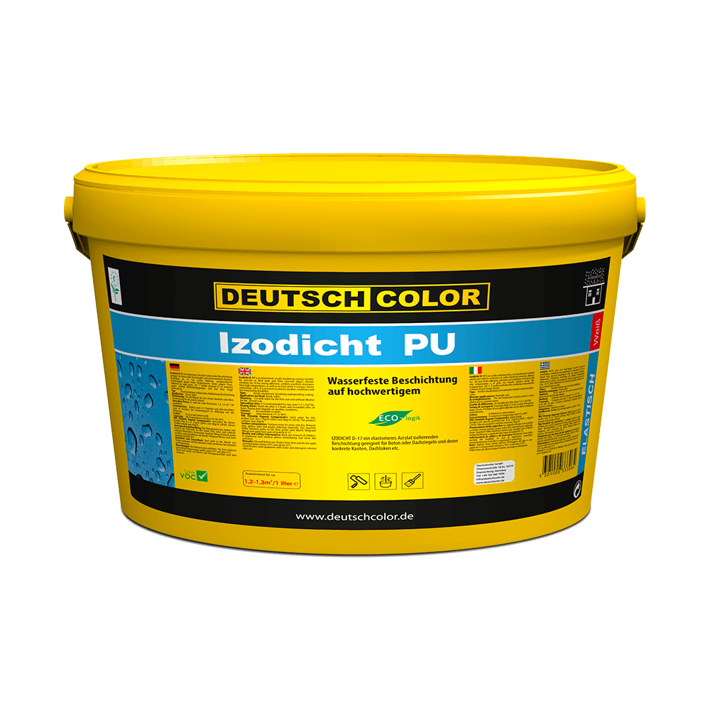 Izodicht PU DeutschColor 18 kg – Revêtement imperméabilisant pour sols et murs