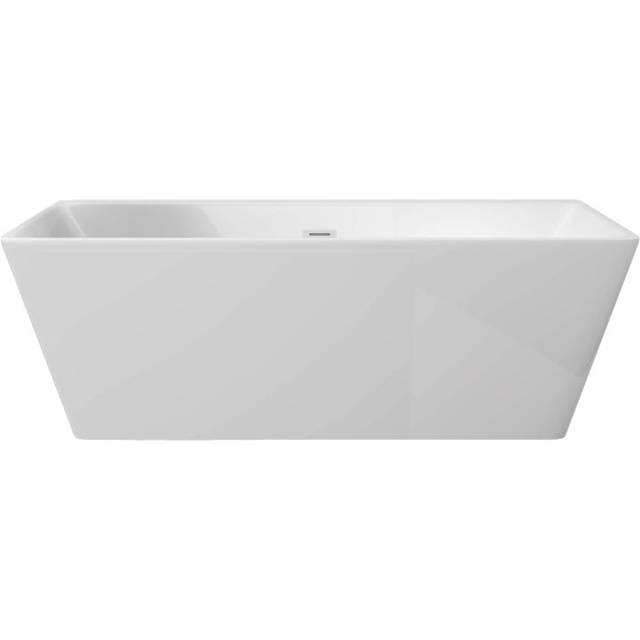 Baignoire rectangulaire en acrylique Deante Hiacynt PureOne - 170 x 80 cm — vue 5