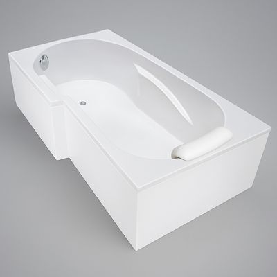 Twin Bathtub 160 x 85 cm Left