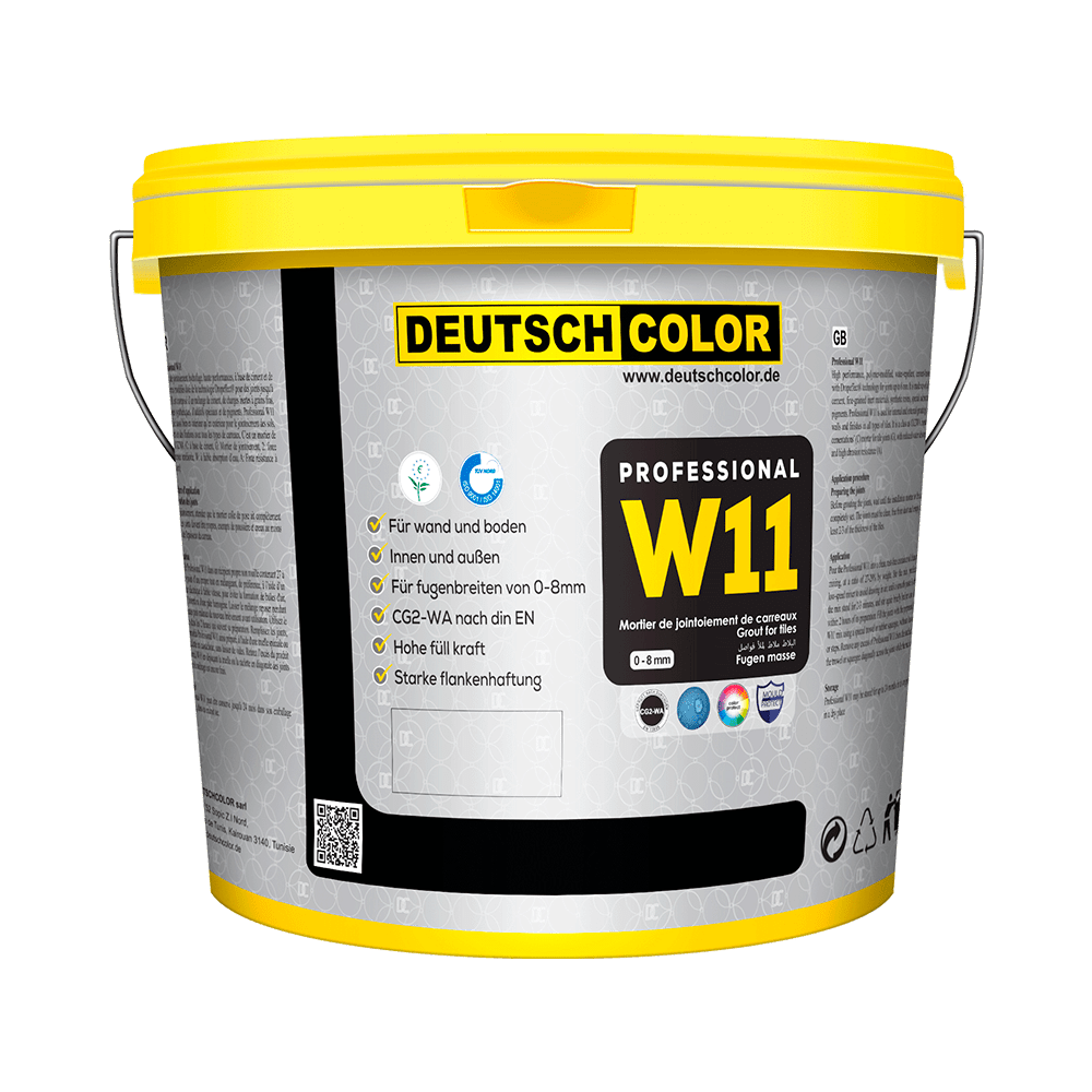 Professional W11 DeutschColor 3 kg – Sous-couche préparatoire pour peinture et enduits