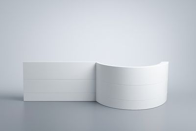 Glossy White Acrylic Front Panel 160 x 54 (for Rectangular Bathtub)
