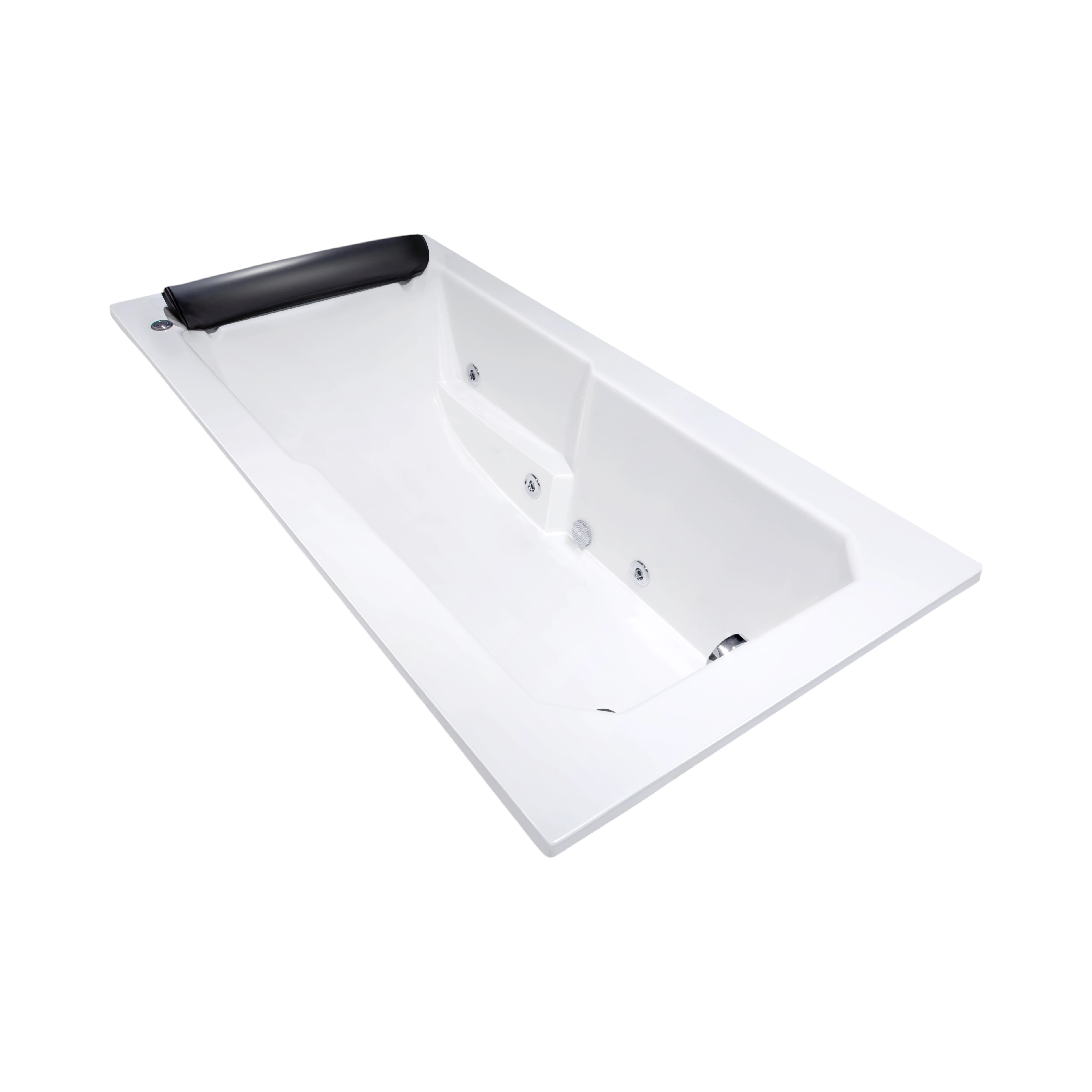 Baignoire VIP hydromassage simple 180 x 90 cm - vue 4