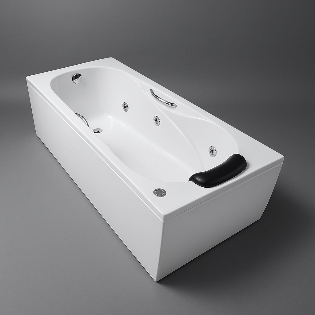 Baignoire Relax hydromassage simple 170 x 75 cm