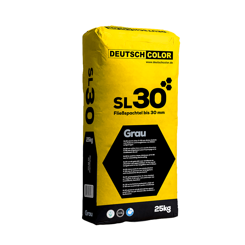 SL30 DeutschColor 25 kg – Rebouchage et nivellement du béton