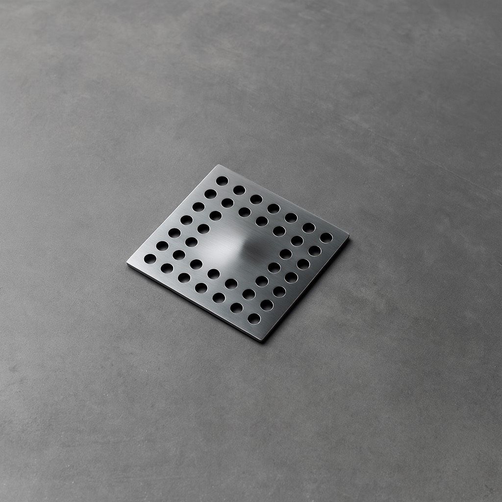 Grille rectangulaire Bluestone pour receveurs de douche Ardoise et Vulcanite