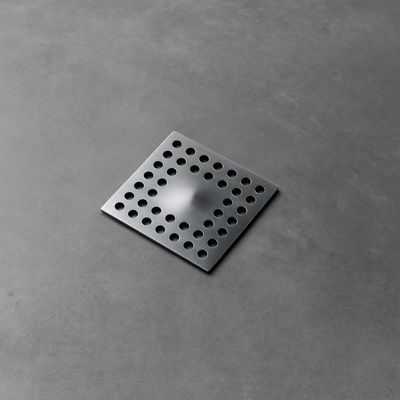 Grille plate Bluestone pour receveurs de douche Ardoise et Vulcanite en inox