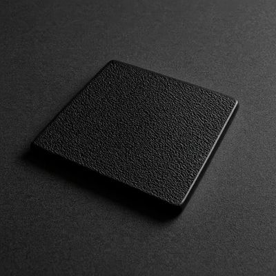 Grille plate Bluestone pour receveurs de douche Vulcanite en noir