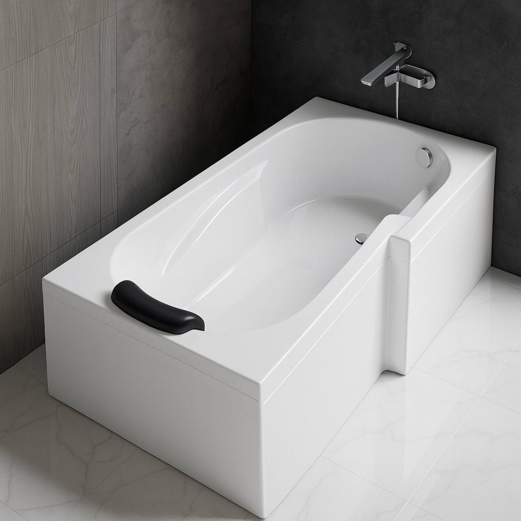 Twin Bathtub 160 x 85 cm Right