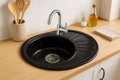 Studio 59 x 46 cm Built-in Kitchen Sink