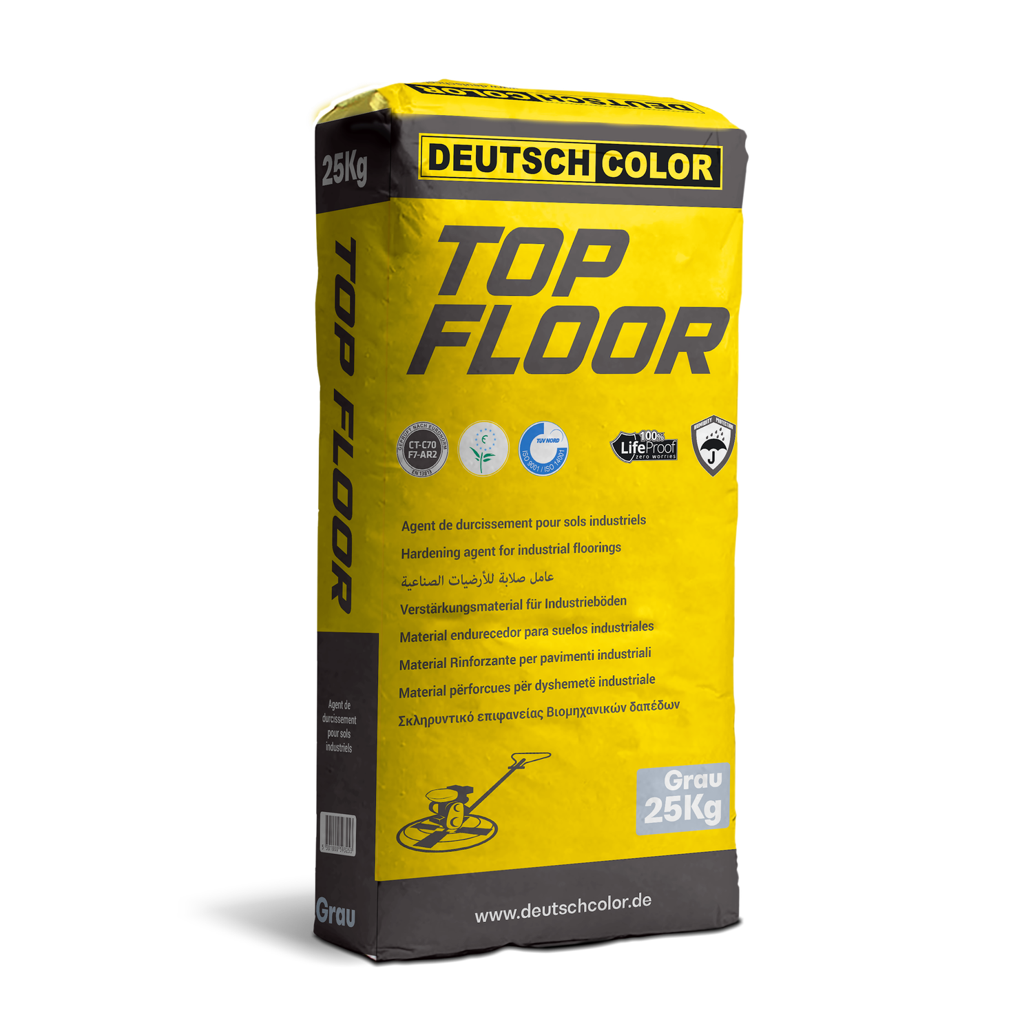 Top Floor DeutschColor 25 kg – Revêtement de sol haute résistance