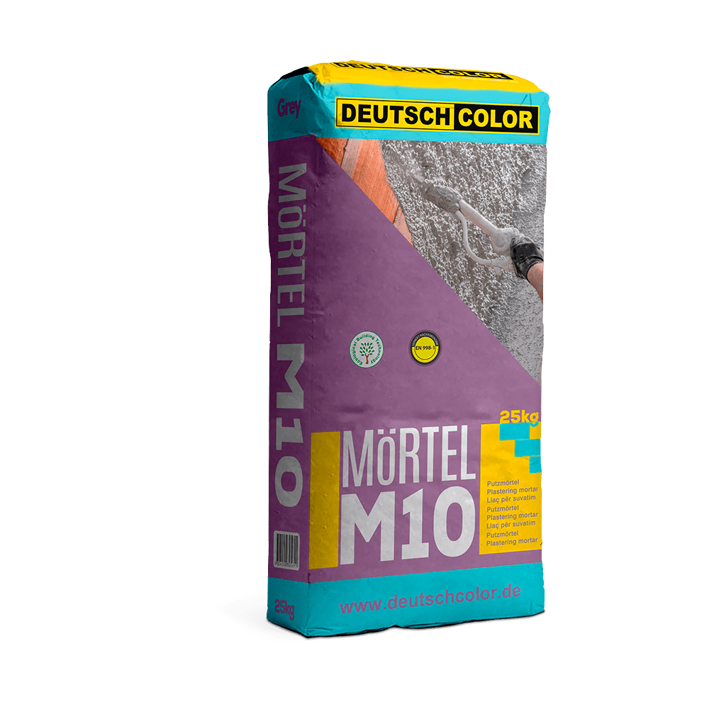 Mortel M10 DeutschColor 25 kg – Mortier prêt à l’emploi pour maçonnerie