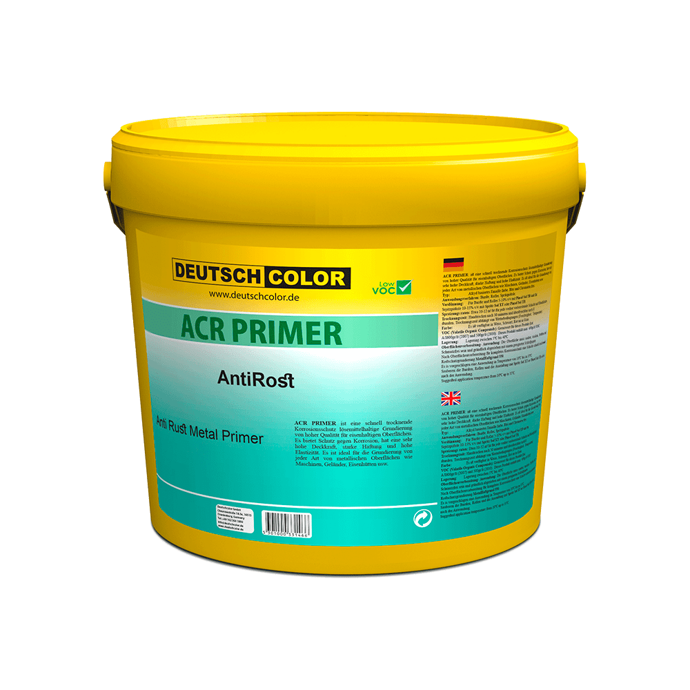 ACR Primer DeutschColor 3 kg – anticorrosion et adhérence