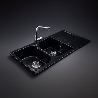 Soltana 116 cm x 50 cm Built-in Kitchen Sink