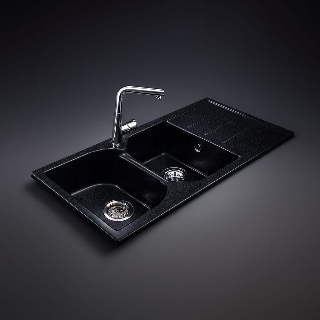 Soltana 116 cm x 50 cm Built-in Kitchen Sink