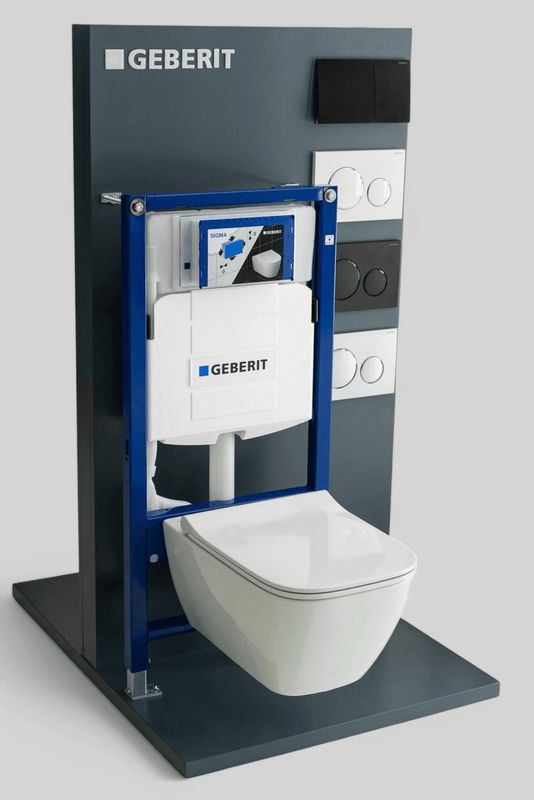 Présentoir double GEBERIT