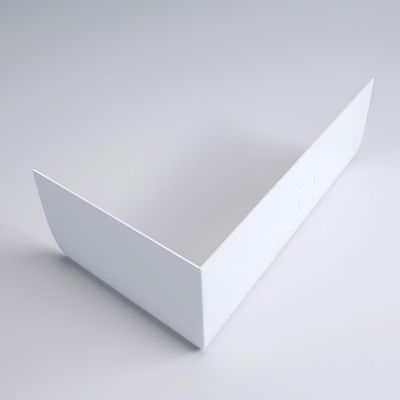 Glossy White Acrylic Front Panel 160 x 54 (for Rectangular Bathtub)