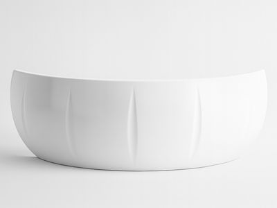 Glossy White Acrylic Front Panel 160 x 54 (for Rectangular Bathtub)