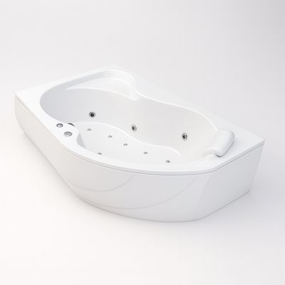 Oasis bathtub left hydromassage mixed 160 x 100 cm