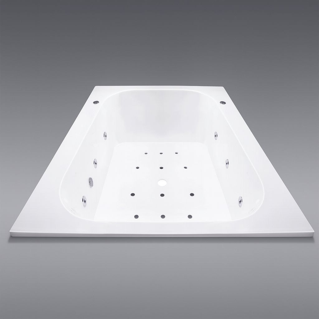 Mixed hydromassage bathtub Bora Bora 160 x 130 cm