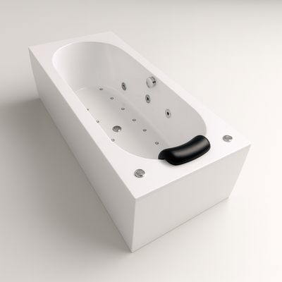 Mixed Hydromassage Bathtub Novospace 170 x 75 cm
