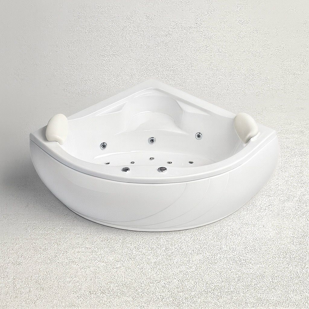 Mixed Hydromassage Bathtub Darling 120 x 120 cm
