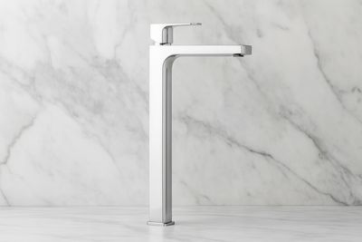 High-Height Basin Mixer Deante Maruna 250 without Waste in Chrome