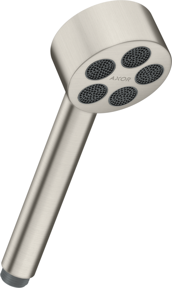 AXOR One 75 1-Jet Hand Shower in Brushed Stainless Steel