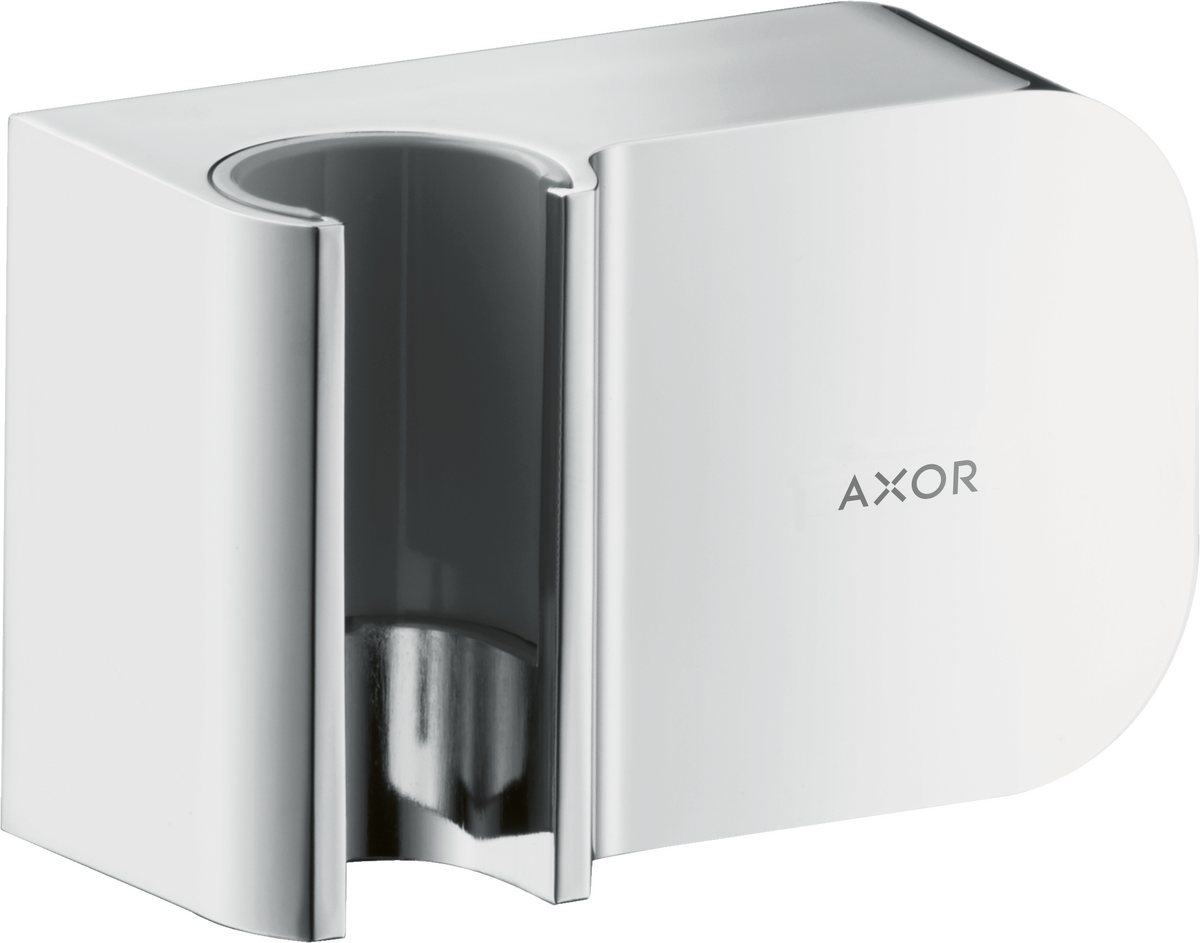 AXOR One Fixfit Porter Connection Elbow in Brushed Stainless Steel