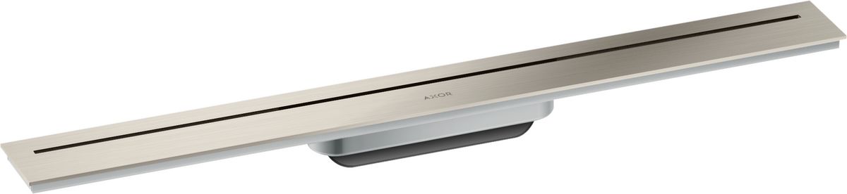 AXOR Drain Finish Set 700 mm, with installation kit in brushed stainless steel