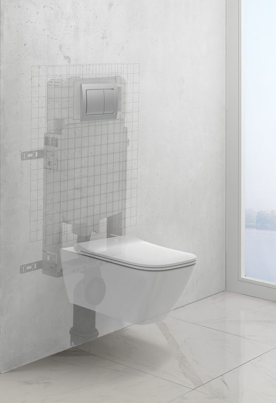 Alpha concealed cisterns