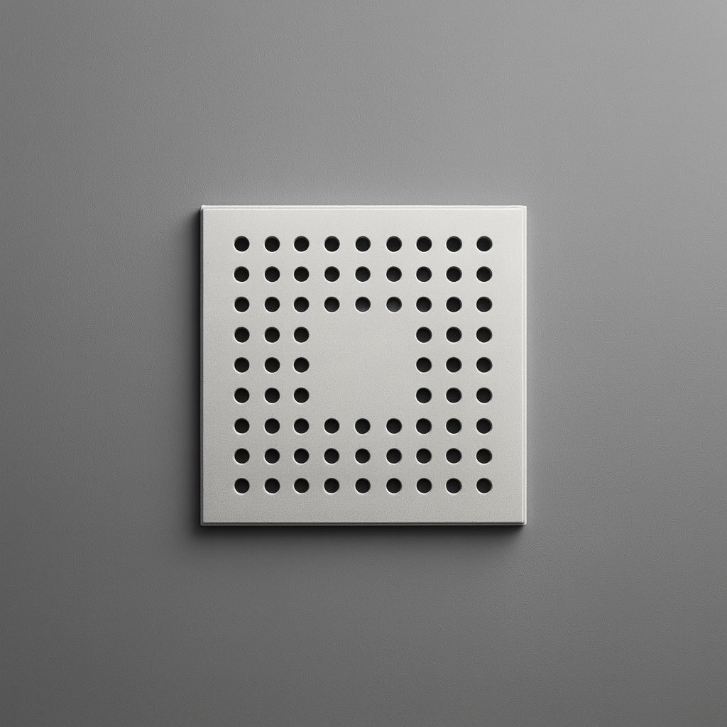 Grille plate Bluestone pour receveurs de douche Ardoise et Vulcanite en inox