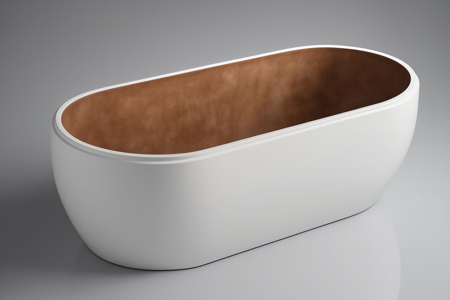 Glossy White Acrylic Front Panel 160 x 54 (for Rectangular Bathtub)