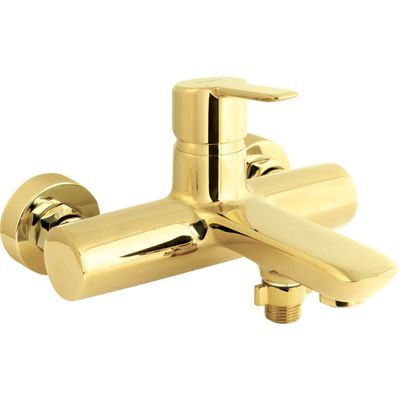 Deante Arnika Bath/Shower Mixer in Polished Gold PVD