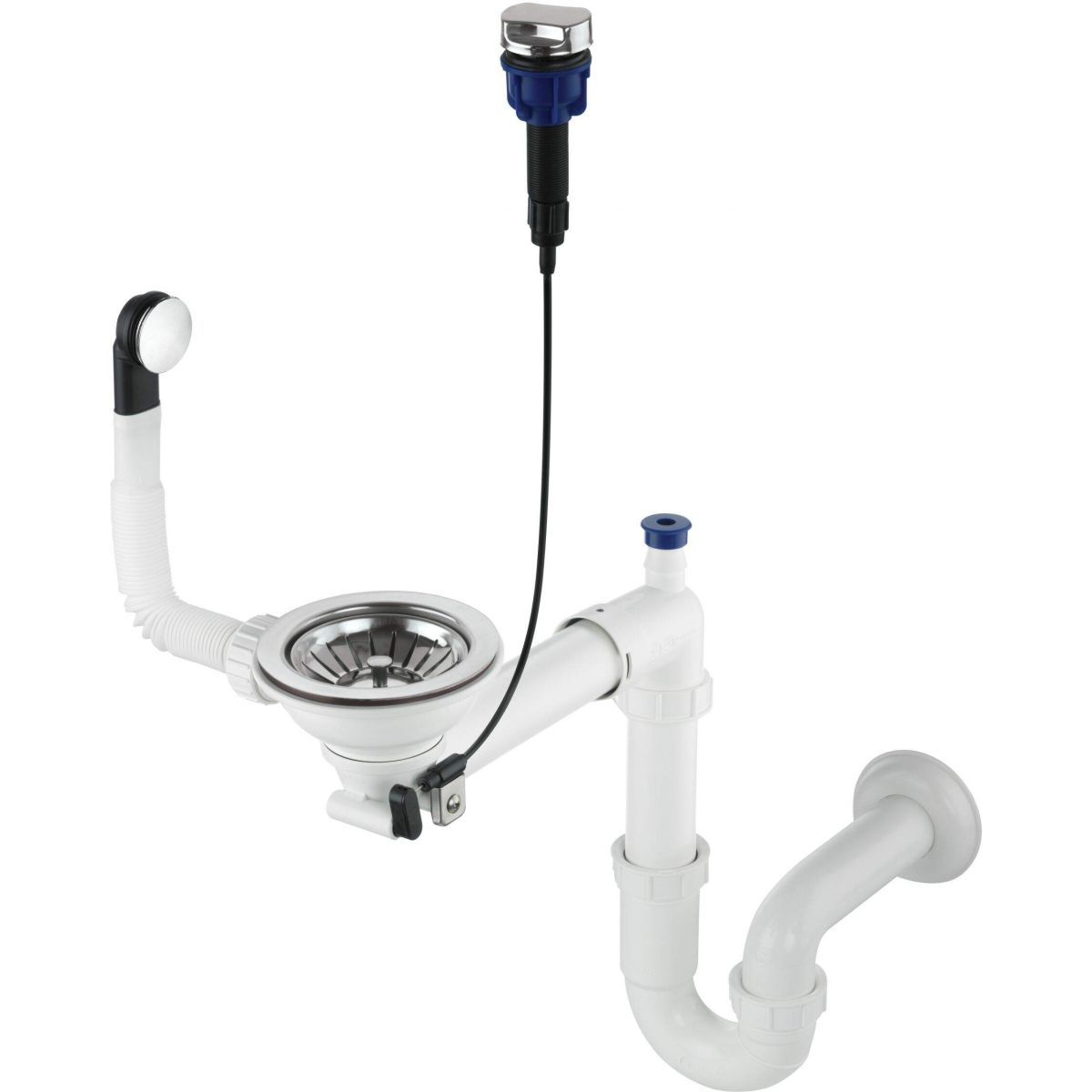 Deante Granite Kitchen Sink Waste 1 Bowl Large Plug