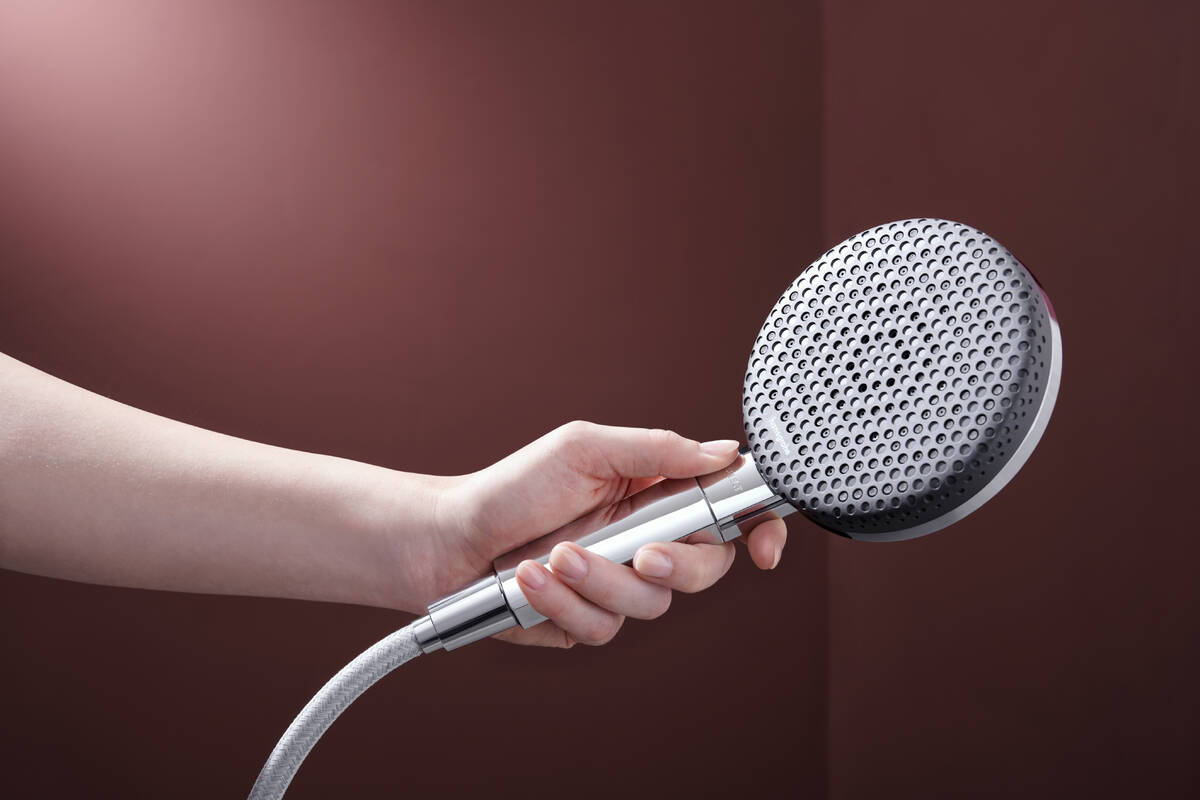 Douchette à main Hansgrohe Raindance Alive Select S 125 3 jets EcoSmart - vue 4