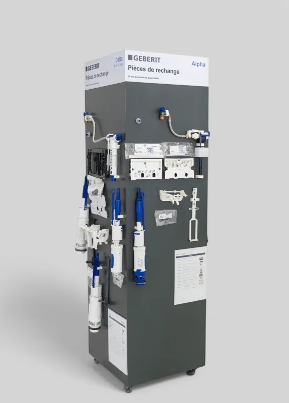 Présentoir SAV Geberit