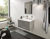 Finoris Mélangeur de lavabo 3 trous 160, bonde clic-clac