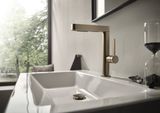 Finoris Mitigeur de lavabo 230 avec douchette extractible 2jet, bonde clic-clac