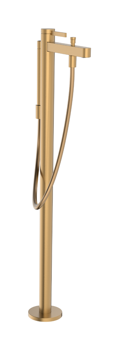 Hansgrohe Finoris Bath/Shower Mixer for Floor Mount in Brushed Bronze