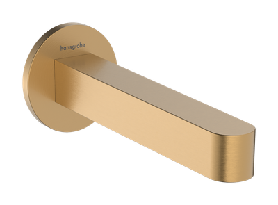 Bec déverseur Hansgrohe Finoris en bronze brossé