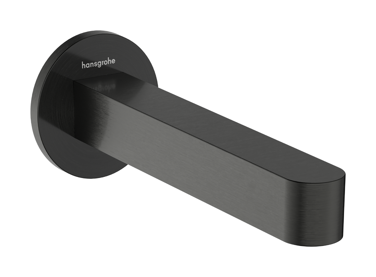 Hansgrohe Finoris Spout in Brushed Black Chrome