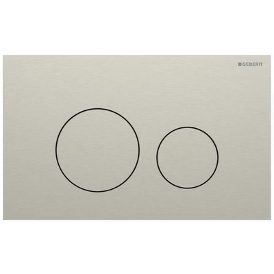 Geberit Sigma40 Actuation Plate / Brushed Nickel