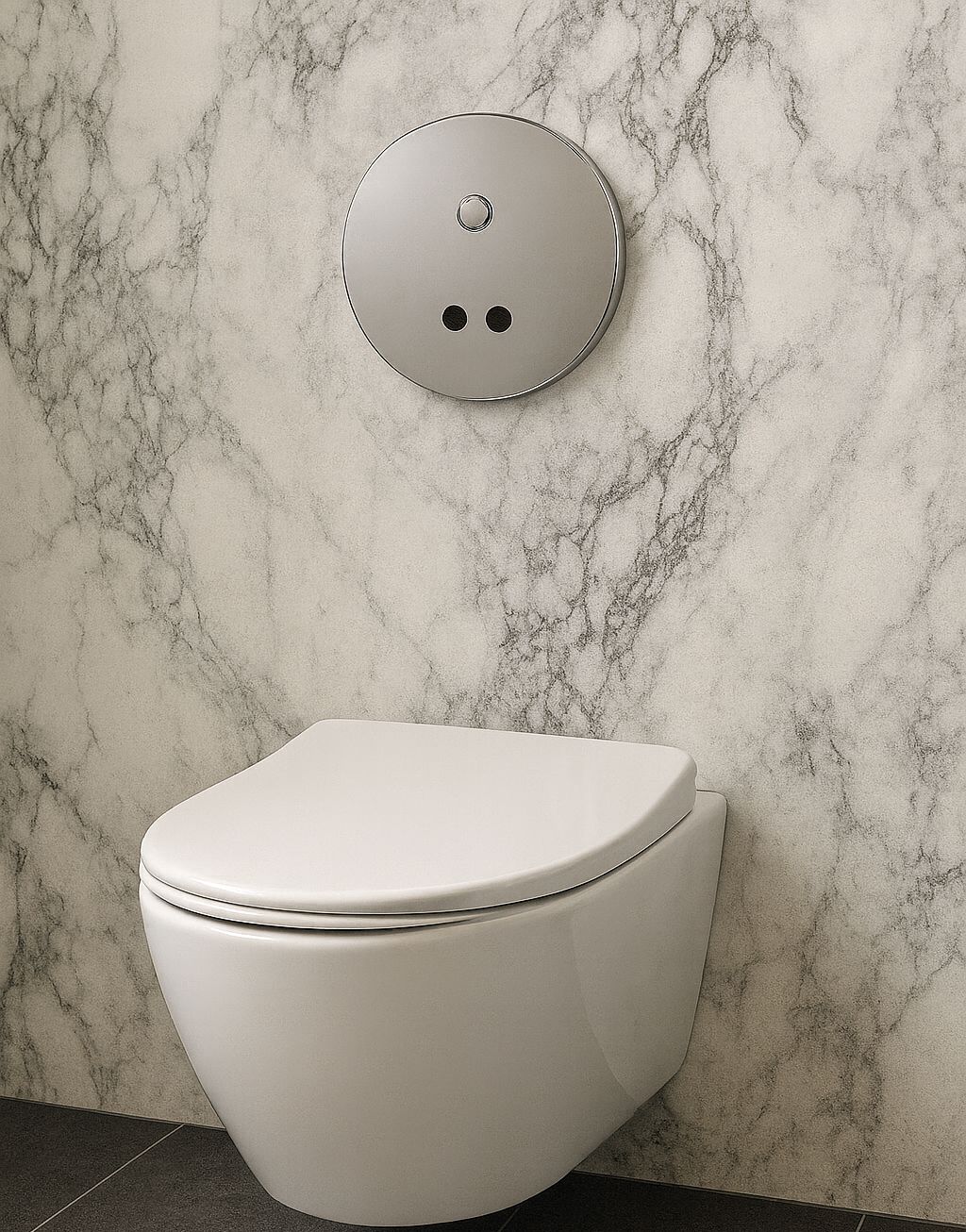 Chasse d'eau électronique