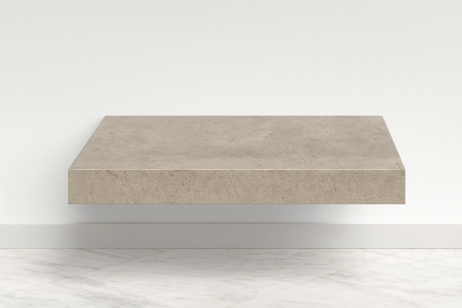 Sous-plan Utique 78 cm en marbre Kedhel gris