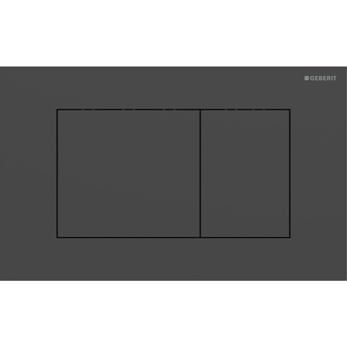 Geberit Sigma40 Square Flush Plate / Matte Black