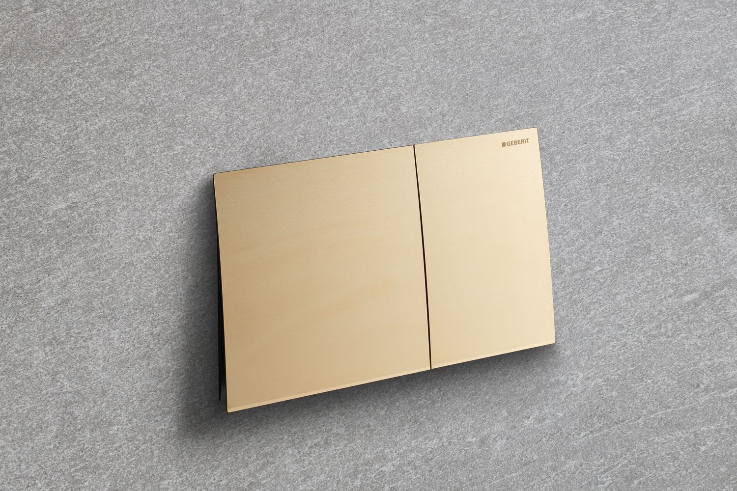 Geberit Sigma70 Flush Plate / Brushed Brass