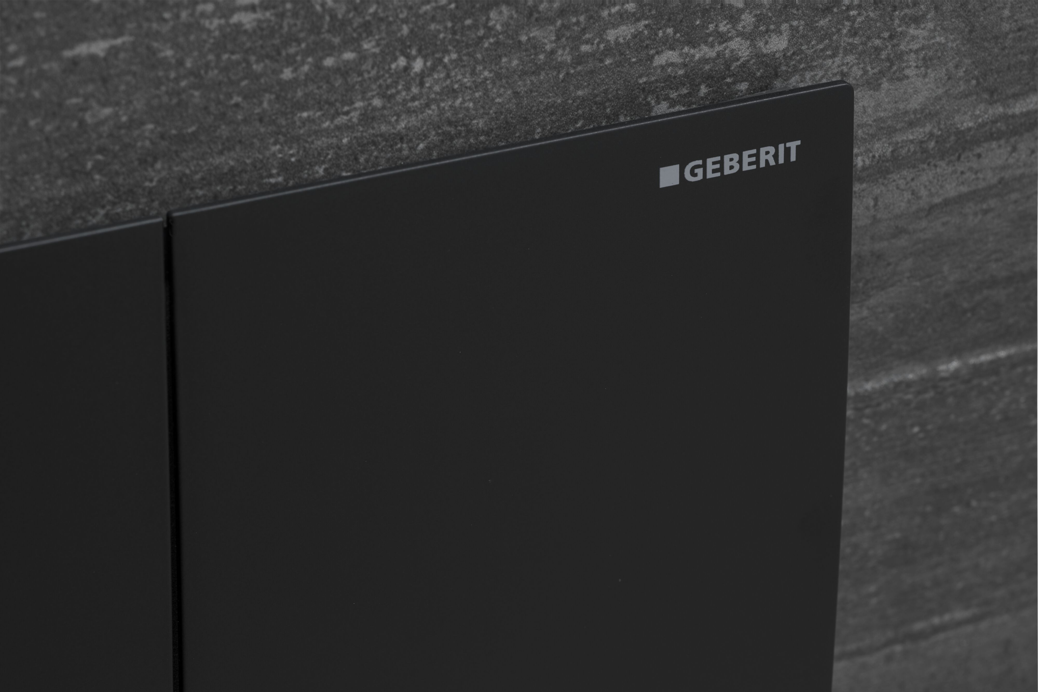 Plaque de déclenchement Geberit Sigma70 / Noir mat / Revêtement Easy Clean + Anti-Traces de doigt - vue 7