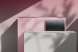 Geberit Sigma70 plaque de déclenchement noir chromé brossé Easy Clean Anti-Traces de doigt.